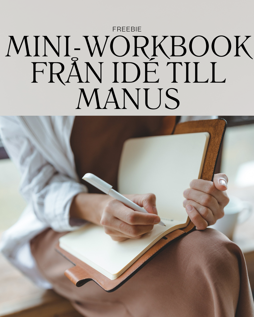 1c. FREEBIE Mini-workbook, från idé till manus